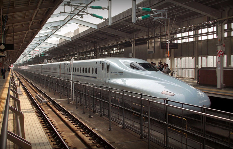 shinkansen tren transporte japon